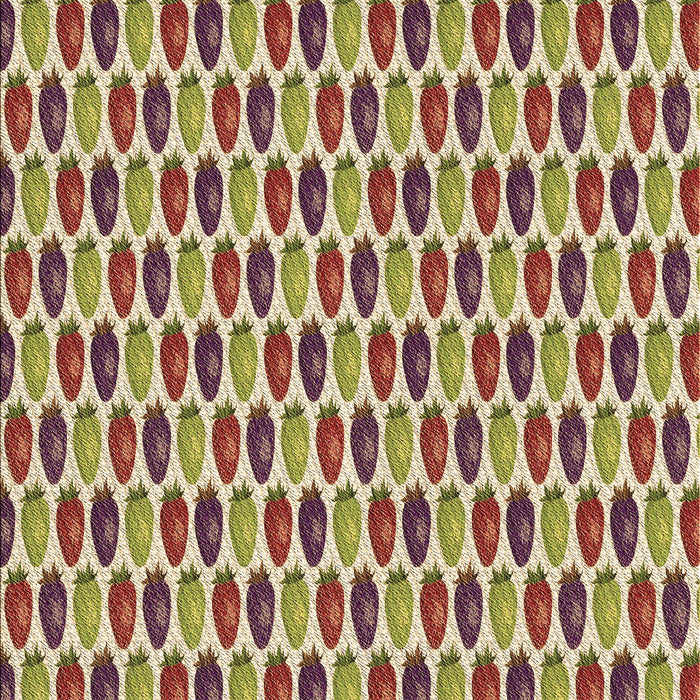 Patterned Brown Red Rug, pat811brn