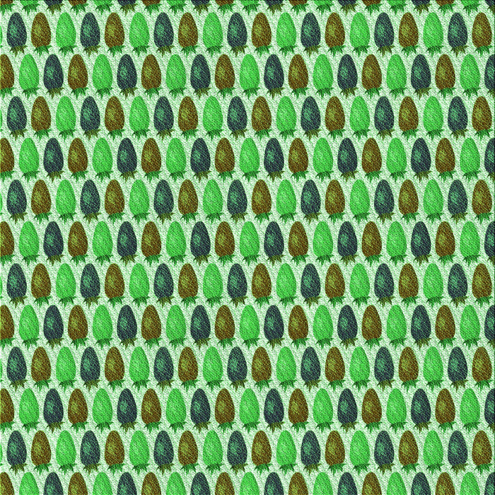 Round Machine Washable Transitional Jade Green Rug, wshpat811grn