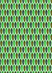 Machine Washable Transitional Jade Green Rug, wshpat811grn