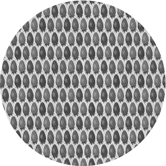 Square Machine Washable Transitional Silver Gray Rug in a Living Room, wshpat811gry