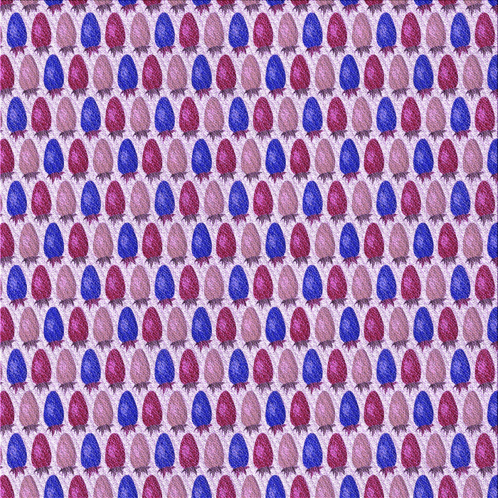 Round Patterned Dark Orchid Purple Rug, pat811pur