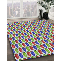 Patterned Purple Novelty Rug, pat811