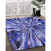 Machine Washable Transitional Purple Mimosa Purple Rug in a Family Room, wshpat812blu