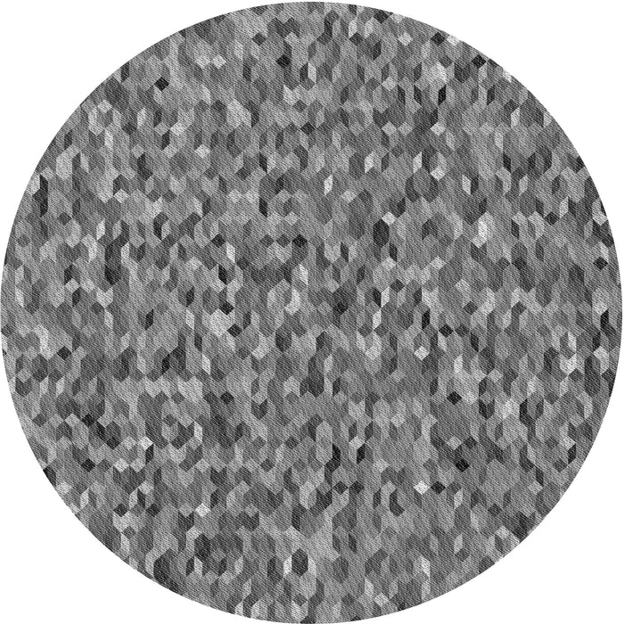 Square Patterned Gray Rug, pat813gry