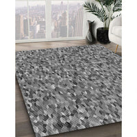 Patterned Gray Rug, pat813gry