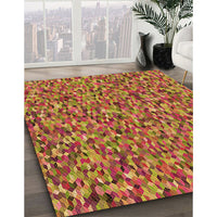 Patterned Red Rug, pat813org