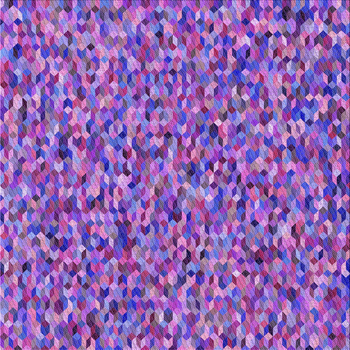 Round Patterned Purple Rug, pat813pur