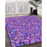 Patterned Purple Rug, pat813pur