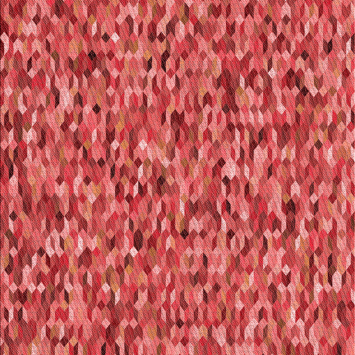 Patterned Red Rug, pat813rd