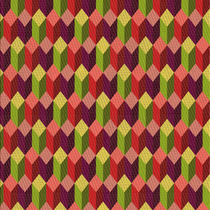 Patterned Red Rug, pat814org