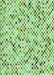 Machine Washable Transitional Mint Green Rug, wshpat816grn