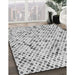 Machine Washable Transitional Gray Rug in a Family Room, wshpat816gry