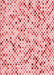 Patterned Light Red Pink Rug, pat816rd