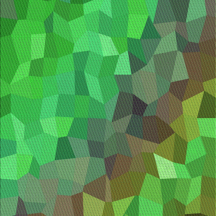 Patterned Seaweed Green Rug, pat817grn