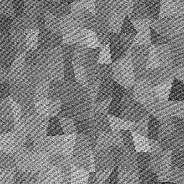 Patterned Carbon Gray Rug, pat817gry