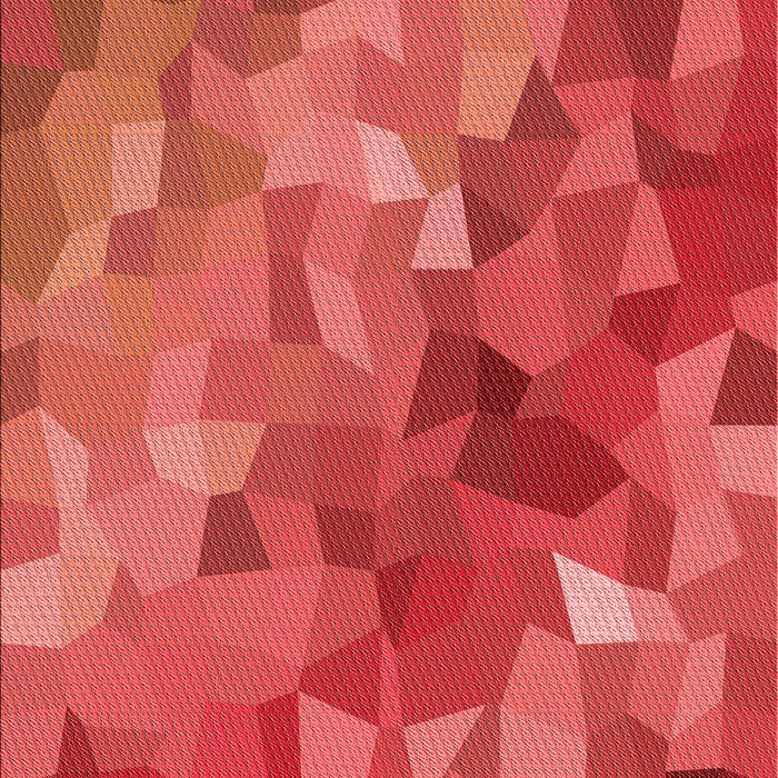 Patterned Red Rug, pat817rd