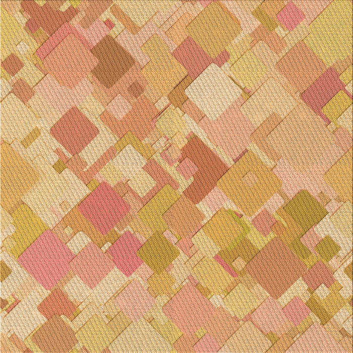 Round Machine Washable Transitional Yellow Orange Rug, wshpat818org