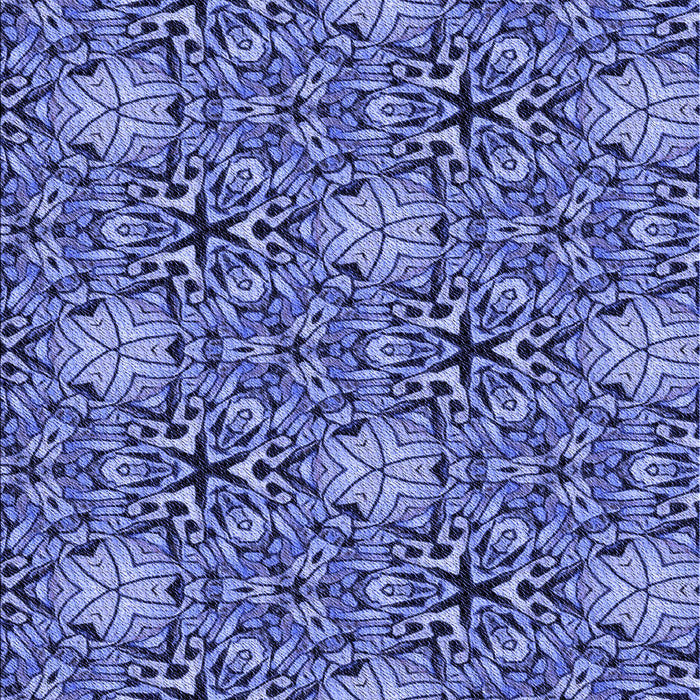 Patterned Sky Blue Rug, pat819blu