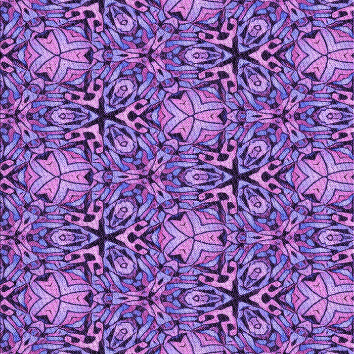 Machine Washable Transitional Purple Rug, wshpat819pur