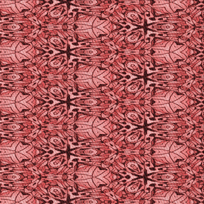 Round Machine Washable Transitional Red Rug, wshpat819rd