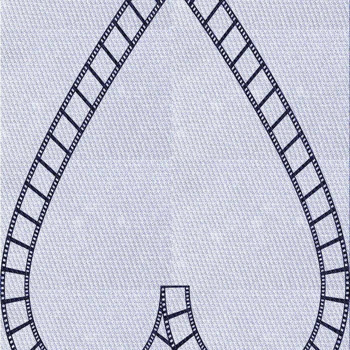 Patterned Lavender Blue Rug, pat82blu