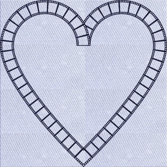 Round Patterned Lavender Blue Rug, pat82blu