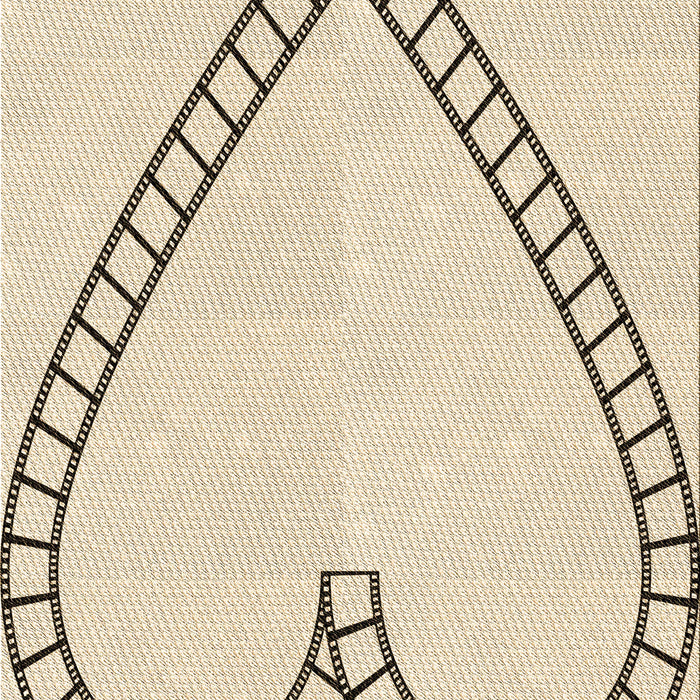 Patterned Moccasin Beige Rug, pat82brn