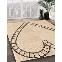 Patterned Peru Brown Rug, pat82org