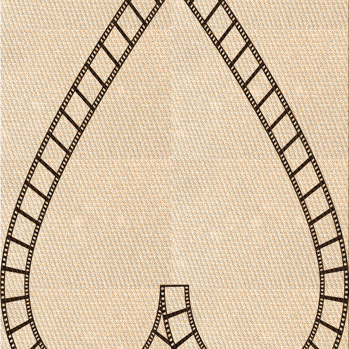 Patterned Peru Brown Rug, pat82org