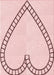Patterned Pink Rug, pat82rd