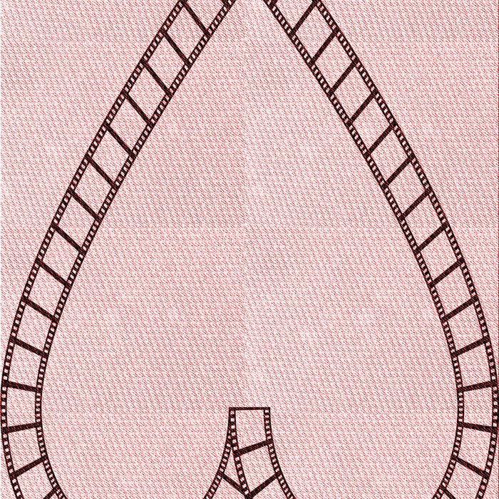 Patterned Pink Rug, pat82rd