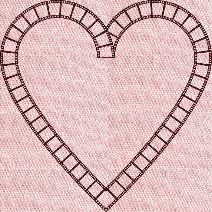 Round Patterned Pink Rug, pat82rd