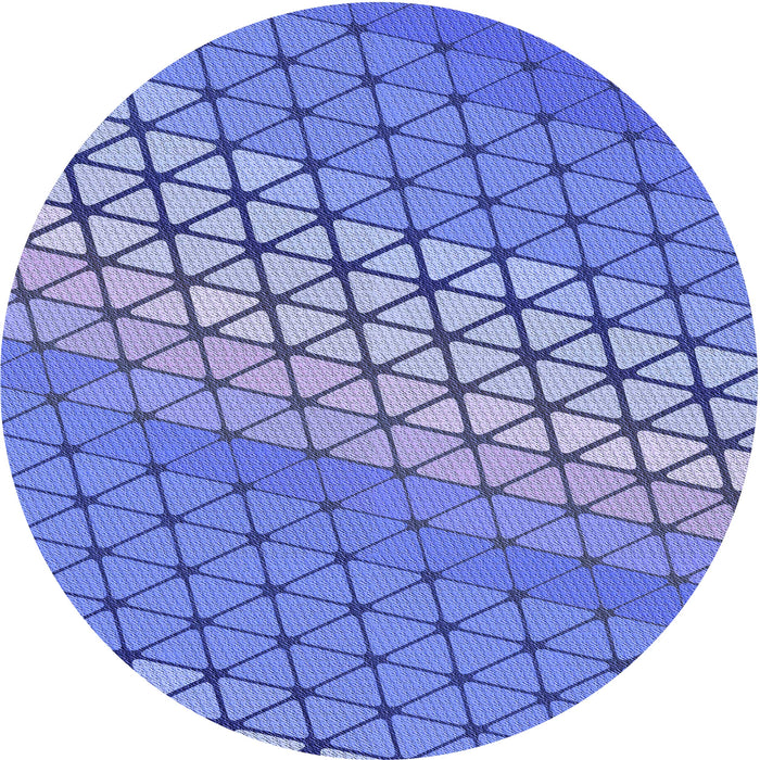 Square Patterned Blue Rug, pat820blu