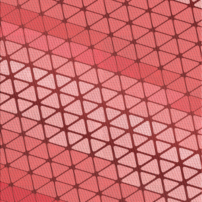 Patterned Red Rug, pat820rd