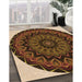 Machine Washable Transitional Peru Brown Rug in a Family Room, wshpat821org