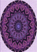 Patterned Orchid Purple Rug, pat821pur