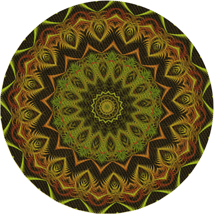 Square Machine Washable Transitional Night Red Rug in a Living Room, wshpat821yw