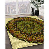 Patterned Red Rug, pat821yw