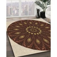 Patterned Peru Brown Rug, pat822brn