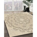 Patterned Peru Brown Rug in Family Room, pat823brn