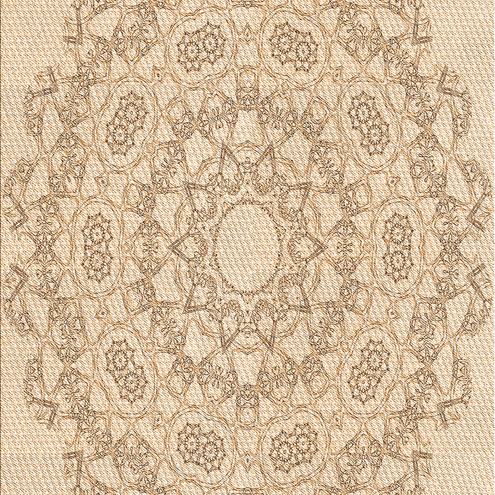 Machine Washable Transitional Peru Brown Rug, wshpat823org