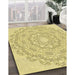 Machine Washable Transitional Brown Rug in a Family Room, wshpat823yw