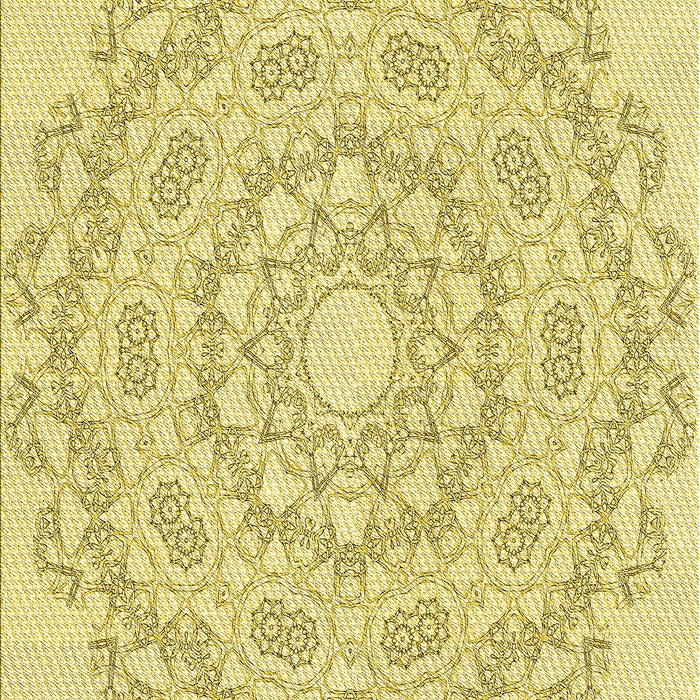 Patterned Brown Rug, pat823yw
