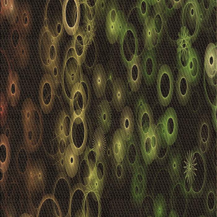 Patterned Midnight Gray Rug, pat824brn