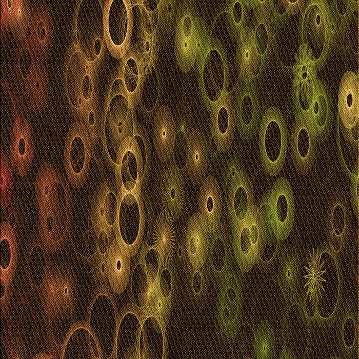 Patterned Dark Bronze Brown Rug, pat824org