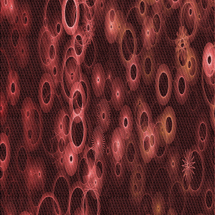 Patterned Red Rug, pat824rd