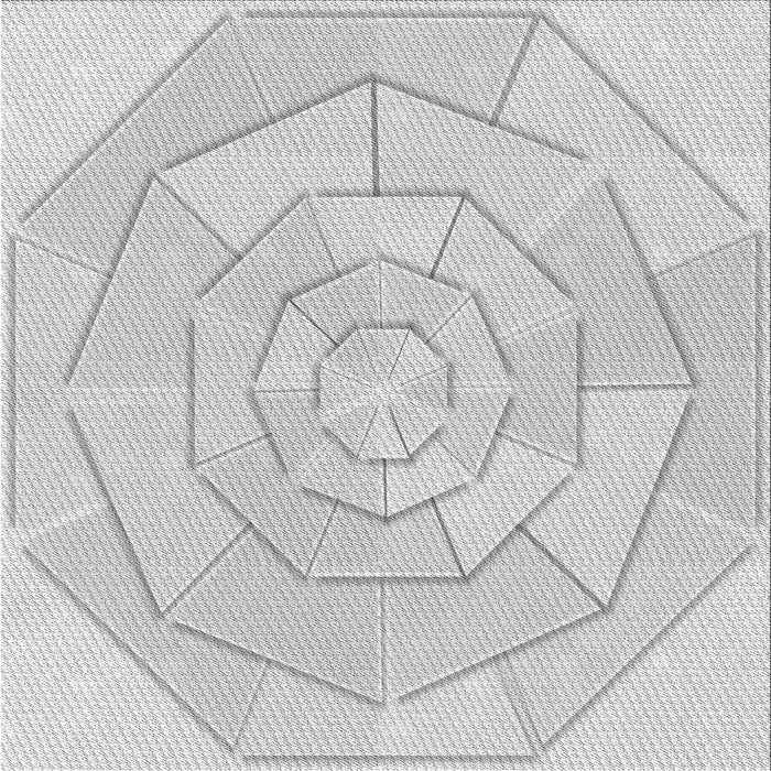 Round Machine Washable Transitional Platinum Gray Rug, wshpat825gry