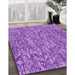 Machine Washable Transitional Purple Rug in a Family Room, wshpat826pur