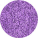 Square Patterned Purple Rug, pat826pur