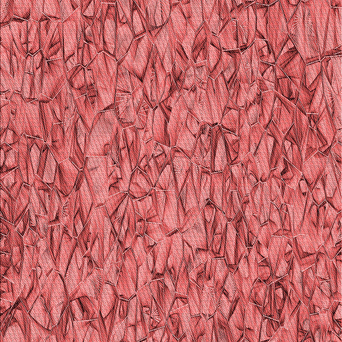 Patterned Red Rug, pat826rd